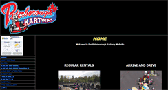 Desktop Screenshot of peterboroughkartway.com